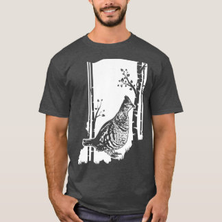 T-shirt Grouse de perdrix de chasse (4)