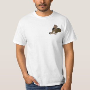 T-shirt Grouse de Ruffed (mise en tambour)