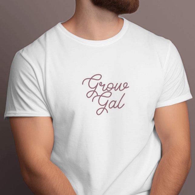 T-shirt Grove Gal - Décontracté Chic Women’s Tee (Créateur téléchargé)