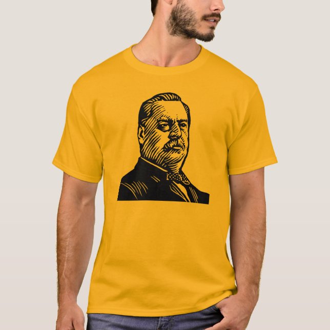 T-shirt Grover Cleveland "24" pièce en t de sports (Devant)