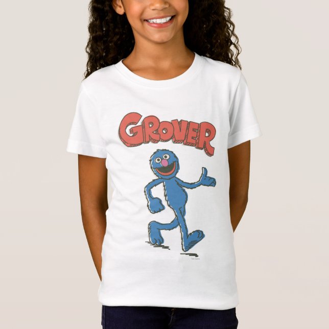 T-Shirt Grover Enfants Vintage 2 (Devant)