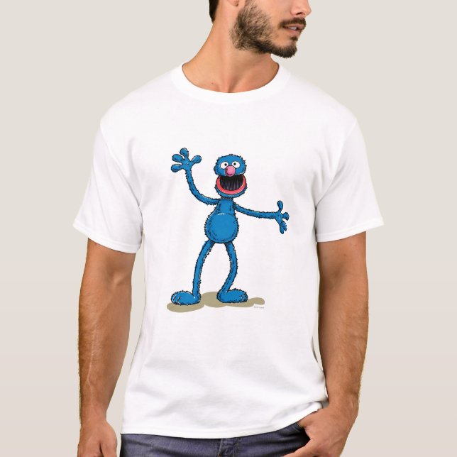T-shirt Grover vintage (Devant)