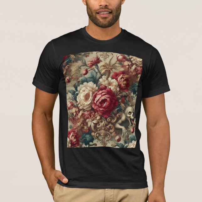 T-shirt Growing Grotesque – Gothic Wearable Art (Devant)