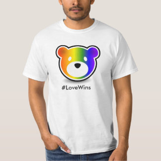 T-shirt GROWLr #LoveWins Light