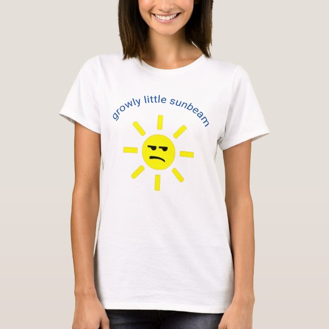 T-shirt Growly Little Sunbeam (Devant)