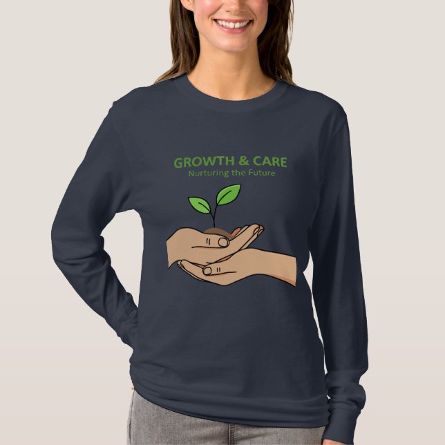T-shirt Growth & Care | Nurturing the Future Inspirational (Devant)