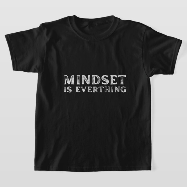 T-shirt Growth Mindset Entrepreneur Teacher Fitness Motiva (Poser)