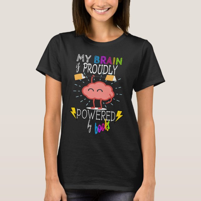 T-shirt Growth MindSet Teacher Quotes Brain Motivation (Devant)