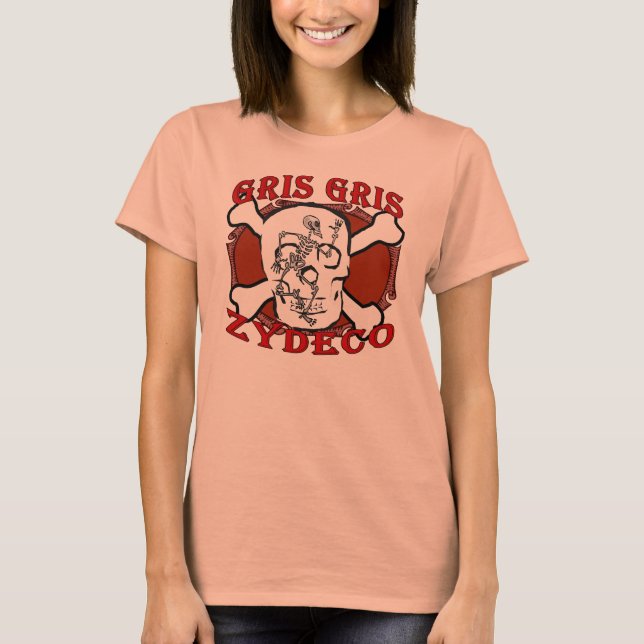 T-shirt Grsi Gris Zydeco (Devant)