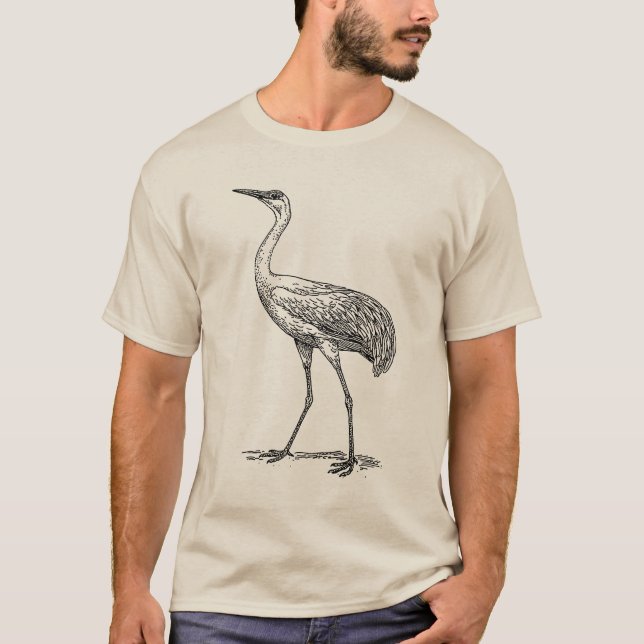 T-shirt Grue (Devant)