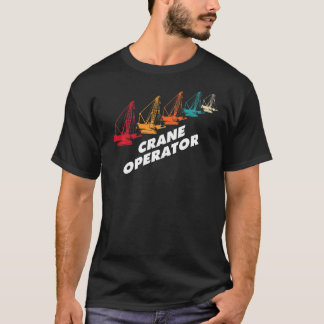 T-shirt Grue conducteur grue murmurer grue murmurer grue m