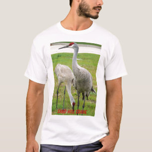 T-shirt Grue de colline de sable
