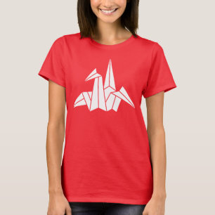 T-shirt Grue en papier