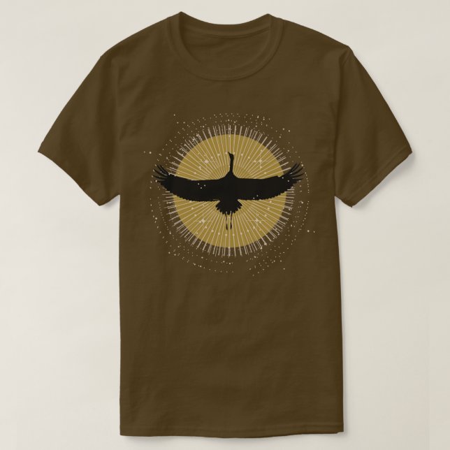 T-shirt Grue Sun (Design devant)