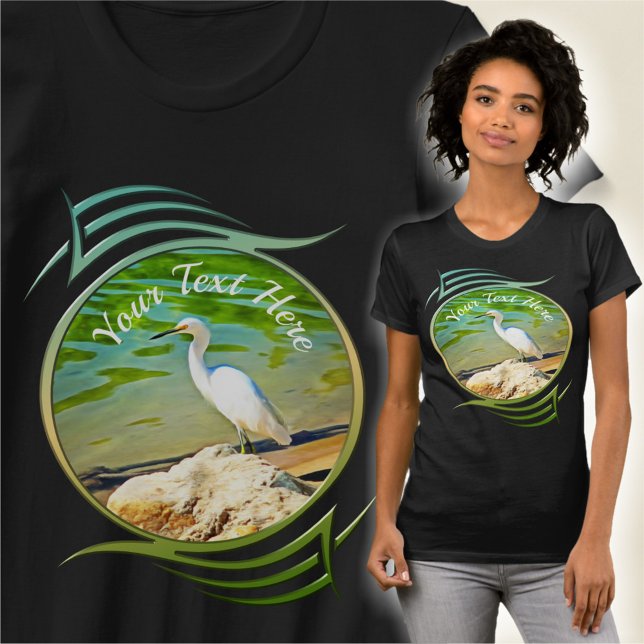 T-shirt Grue Sur La Rivière Mismaloya 0335 (Créateur téléchargé)