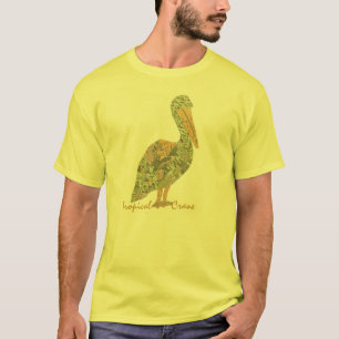T-shirt Grue tropicale