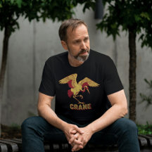 Grue vintage Arts Martiaux Design - Style Rétro