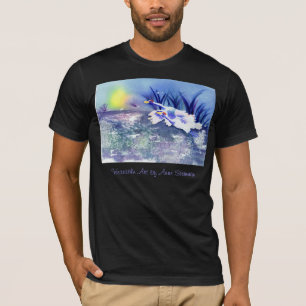 T-shirt Grues de vol