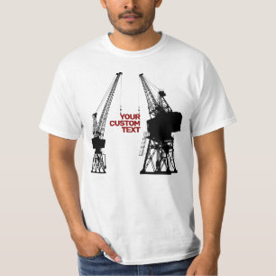 T-shirt Grues des chantiers