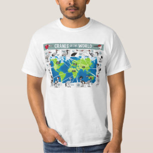 T-shirt Grues du monde
