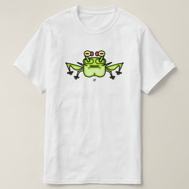 T-shirt Grumeux crapaud de grenouille v2 (Design devant)