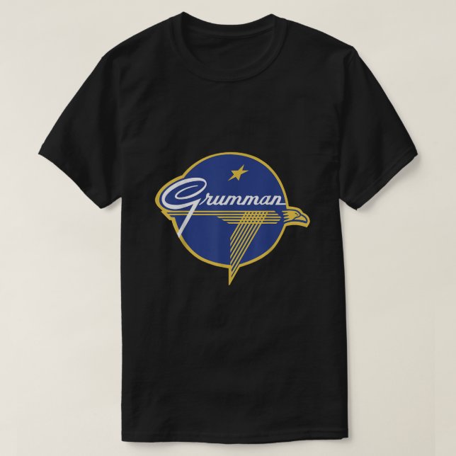 T-shirt Grumman Aéronef Vintage (Design devant)
