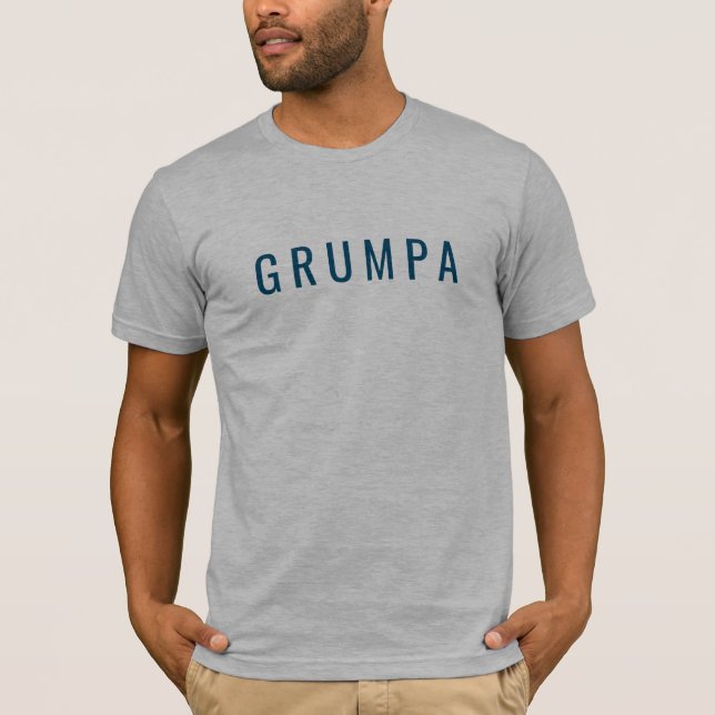 T-shirt Grumpa Amusant Novelty pour Grumpy Grandpa Graphic (Devant)