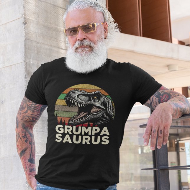 T-shirt Grumpa Saurus Dinosaur Father's day (Créateur téléchargé)