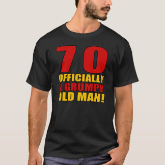 T-shirt Grumpy 70e Humour d'anniversaire