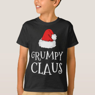 T-shirt Grumpy Claus Noël Casquette Famille Groupe de jume
