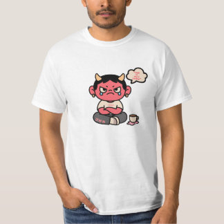 T-shirt Grumpy Cute Oni - "L'enfer est doux aujourd'hui"