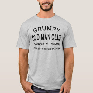 T-shirt Grumpy Old Man Club - Drôle