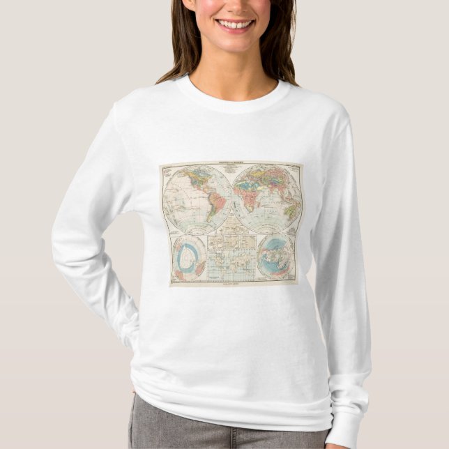 T-shirt Grund u Boden - carte d'atlas de sol (Devant)