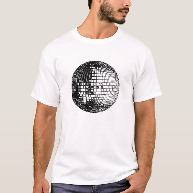 T-shirt Grunge à bille disco (Devant)