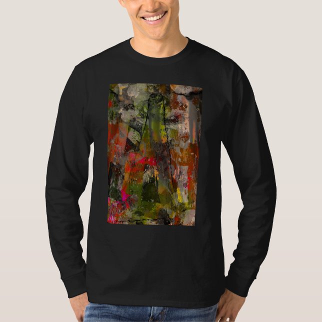 T-shirt Grunge Abstract (Devant)