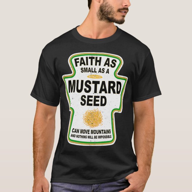 T-shirt Grunge Christian Seed de Mustard Foi Jésus Chemise (Devant)