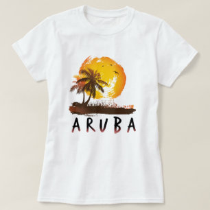 T-shirt Grunge d'Aruba