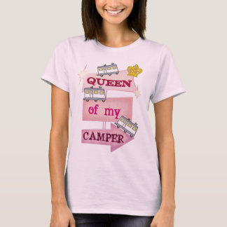 T-shirt grunge de campeur de rv