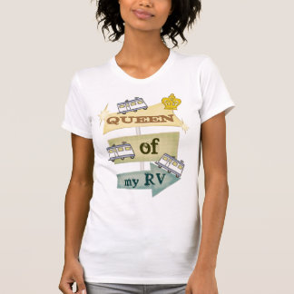 T-shirt grunge de campeur de rv