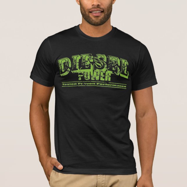 T-shirt Grunge diesel de puissance (Devant)