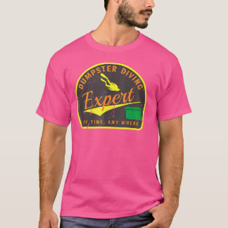 T-shirt Grunge Dumpster Diving Expert