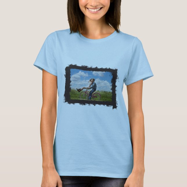 T-shirt Grunge Frame Créez votre propre photo Fab (Devant)