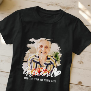 T-shirt Grunge Funeral Forever in our Hearts Photo