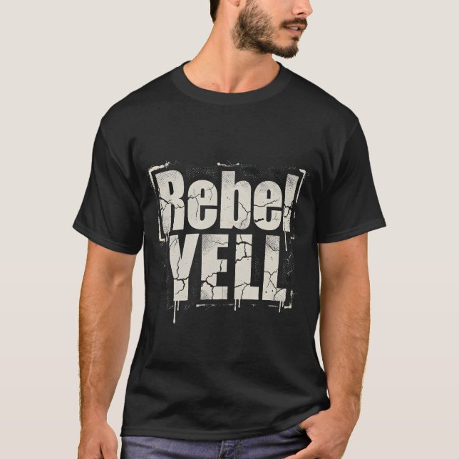 T-shirt Grunge Rebellion Vibe (Devant)