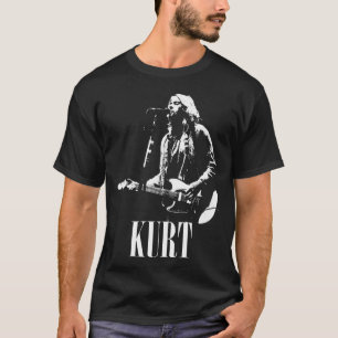 T-shirt Grunge Rock Legend - Crayon blanc