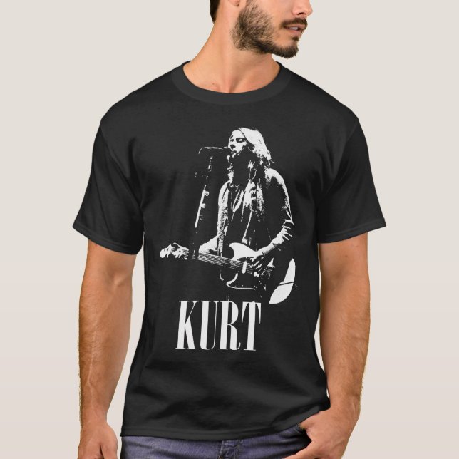 T-shirt Grunge Rock Legend - Crayon blanc (Devant)