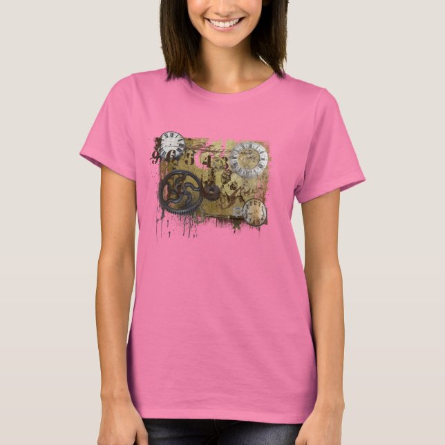 T-shirt Grunge Steampunk (Devant)