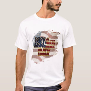 T-shirt Grunge USA juillet 4 Juillet Indépendance Graphiqu