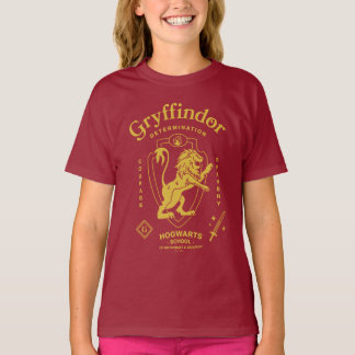 T-shirt GRYFFINDOR™ Détermination Courage Bravoure Blason