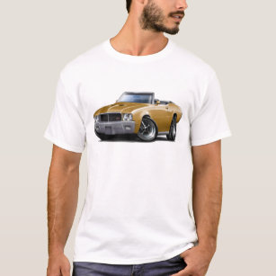 T-shirt GS 1970-72 de Buick convertible en or